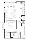 1 Bed 1 Bath